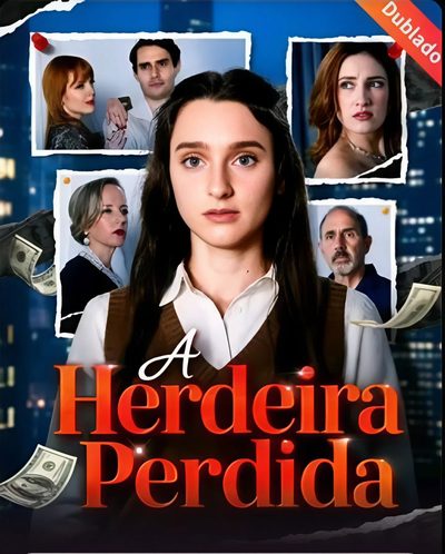Capa da minissérie A Herdeira Perdida