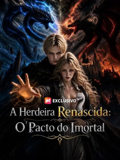 Capa da minissérie A Herdeira Renascida o Pacto do Imortal -