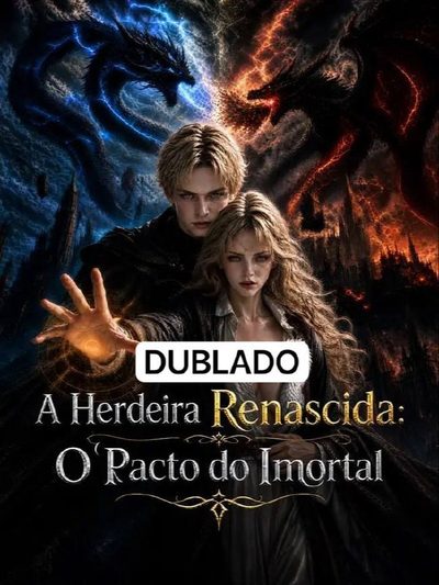 Capa da minissérie A Herdeira Renascida o Pacto do Imortal