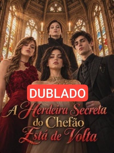 Capa da minissérie A Herdeira Secreta do Chefão Está de Volta