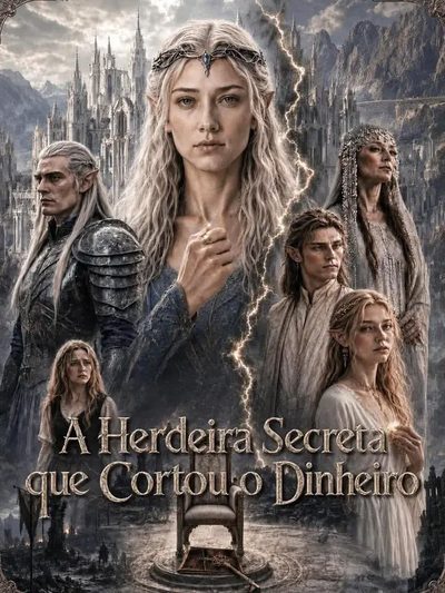 Capa da minissérie A Herdeira Secreta que Cortou o Dinheiro
