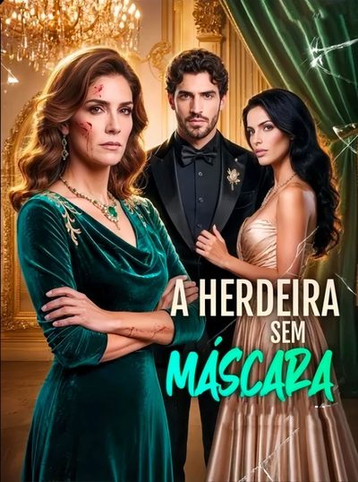 Capa da minissérie A Herdeira Sem Máscara