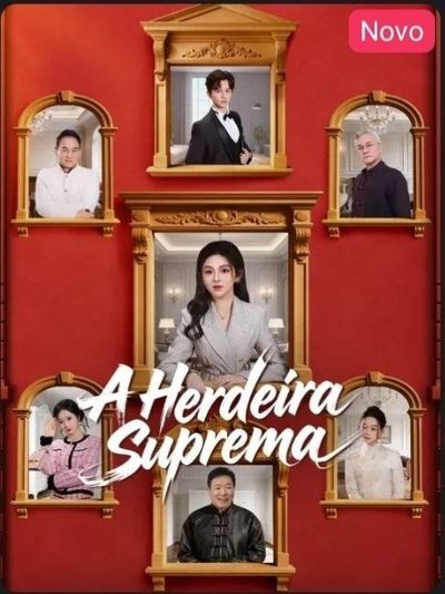 Capa da minissérie A Herdeira Suprema