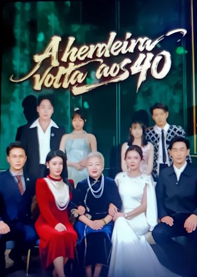 Capa da minissérie A Herdeira Volta Aos 40