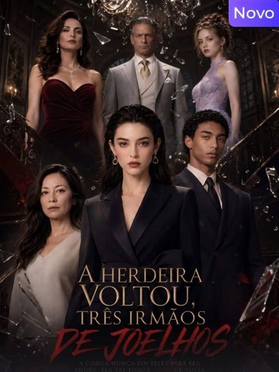 Capa da minissérie A Herdeira Voltou Três Irmãos de Joelhos - Ia