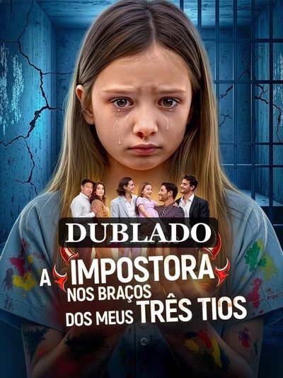 Capa da minissérie A Impostora Nos Braços dos Meus Três Tios
