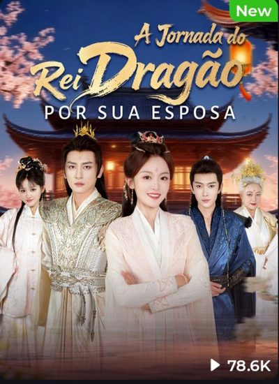 Capa da minissérie A Jornada do Rei Dragão por Sua Esposa