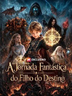 Capa da minissérie A Jornada Fantástica do Filho do Destino