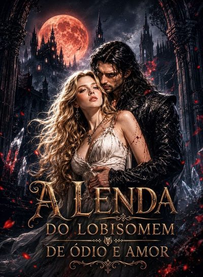 Capa da minissérie A Lenda do Lobisomem de Ódio e Amor