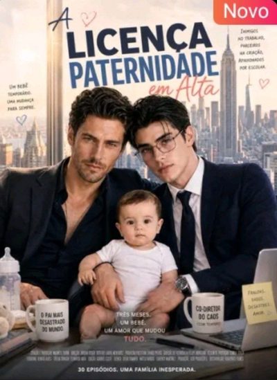 Capa da minissérie A Licença Paternidade em Alta