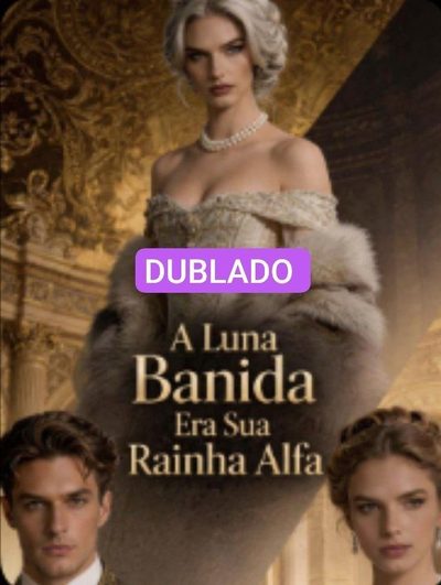 Capa da minissérie A Luna Banida Era Sua Rainha Alfa