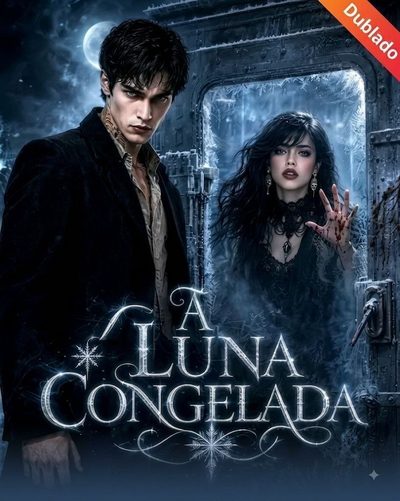 Capa da minissérie A Luna Congelada -
