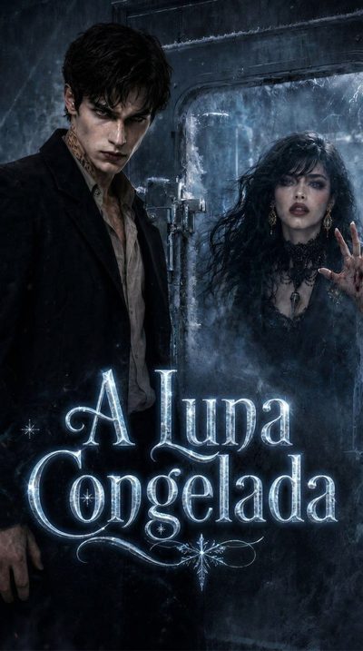 Capa da minissérie A Luna Congelada