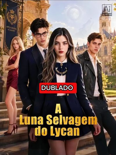 Capa da minissérie A Luna Selvagem do Lycan
