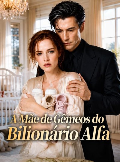 Capa da minissérie A Mãe de Gêmeos do Bilionário Alfa