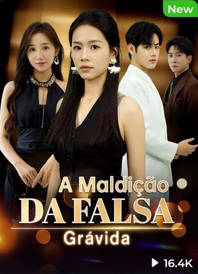 Capa da minissérie A Maldição da Falsa Grávida