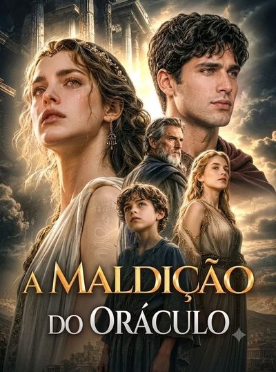 Capa da minissérie A Maldição do Oráculo
