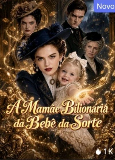 Capa da minissérie A Mamãe Bilionária da Bebê da Sorte