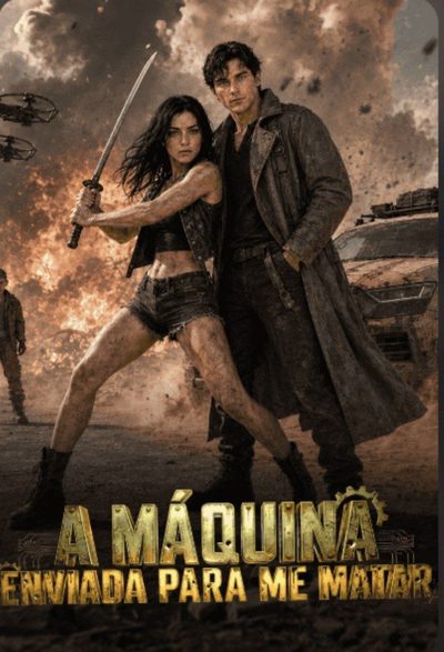 Capa da minissérie A Máquina Enviada para Me Matar