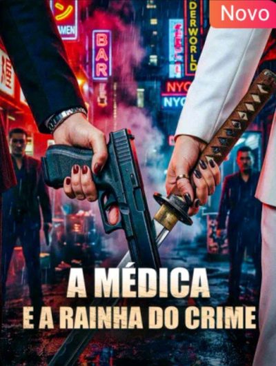 Capa da minissérie A Médica e a Rainha do Crime