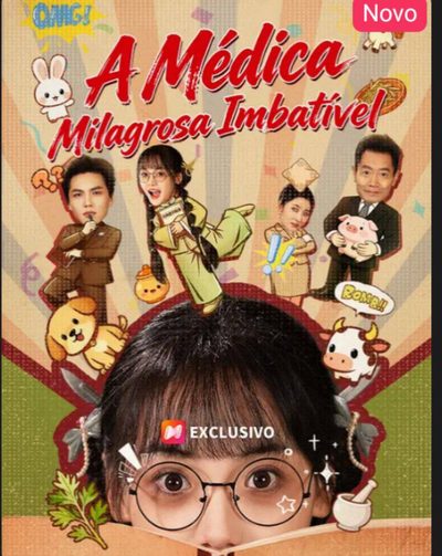 Capa da minissérie A Médica Milagrosa Imbatível