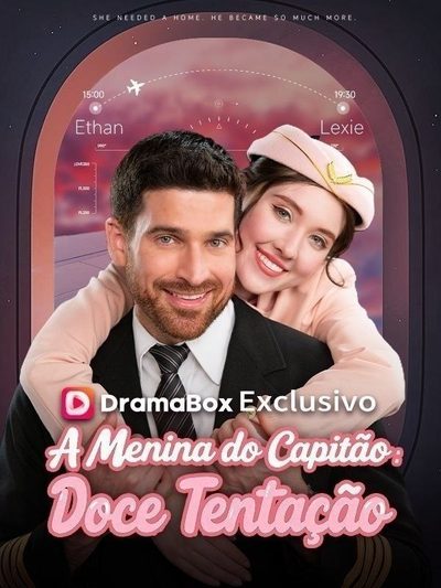Capa da minissérie A Menina do Capitão Doce Tentação