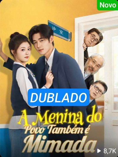 Capa da minissérie A Menina do Povo Também É Mimada