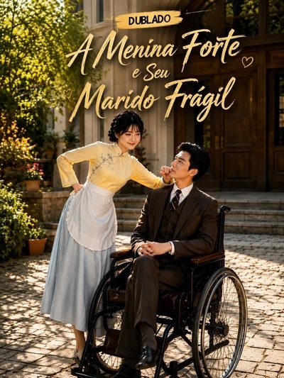 Capa da minissérie A Menina Forte e Seu Marido Frágil