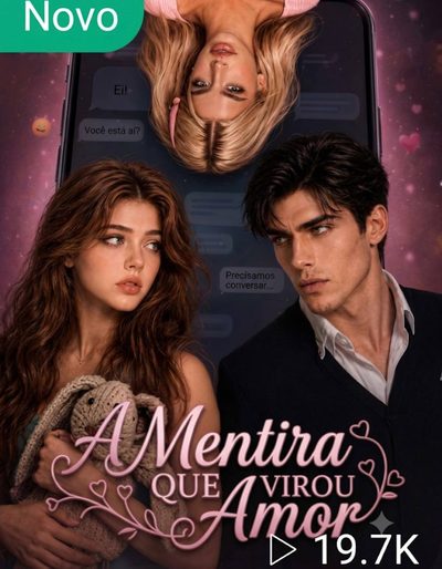 Capa da minissérie A Mentira que Virou Amor