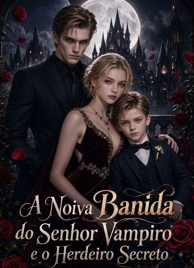 Capa da minissérie A Noiva Banida do Senhor Vampiro e o Herdeiro Secreto -
