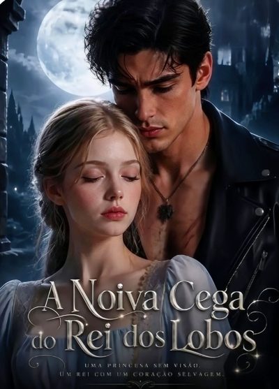 Capa da minissérie A Noiva Cega do Rei dos Lobos