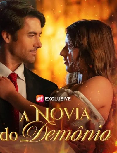 Capa da minissérie A noiva do demônio