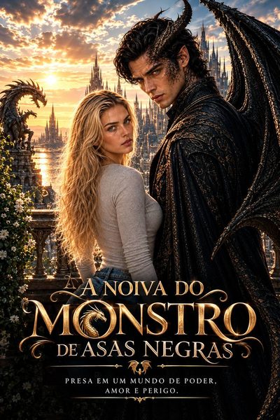 Capa da minissérie A Noiva do Monstro de Asas Negras