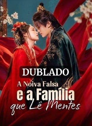 Capa da minissérie A Noiva Falsa e a Família que Lê Mentes