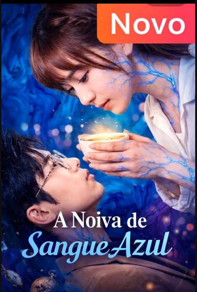 Capa da minissérie A Noiva Sangue Azul