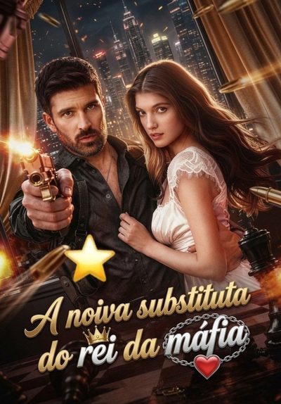 Capa da minissérie A NOIVA SUBSTITUTA DO REI DA MÁFIA The mafia king's surrogate bride