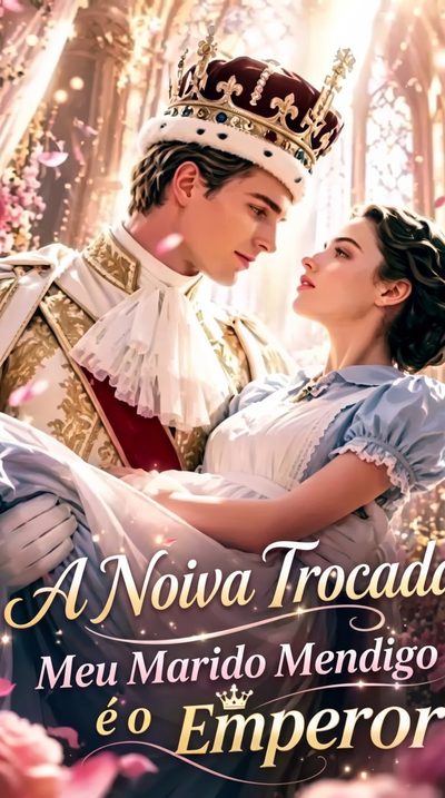 Capa da minissérie A Noiva Trocada Meu Marido Mendigo é o Imperador