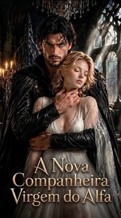 Capa da minissérie A Nova Companheira Virgem do Alfa