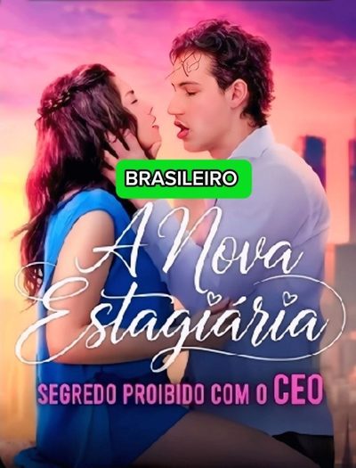 Capa da minissérie A Nova Estagiária: Segredo Proibido com o CEO Brasileira