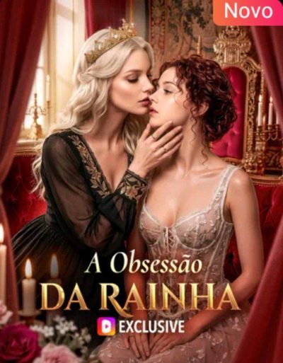 Capa da minissérie A Obsessão da Rainha