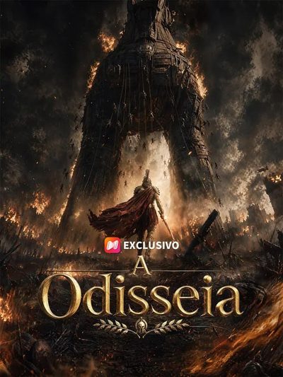 Capa da minissérie A Odisseia