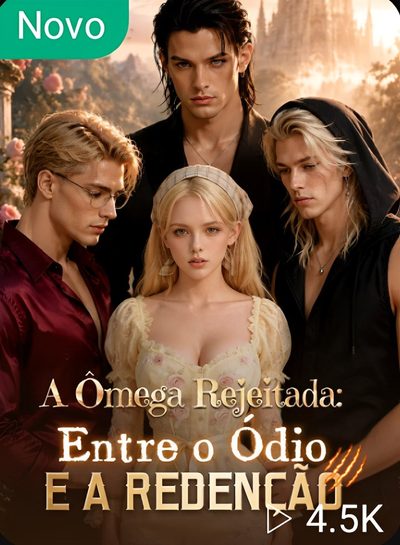 Capa da minissérie A Ômega Rejeitada Entre o Ódio e a Redenção