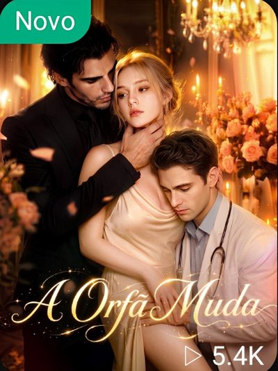 Capa da minissérie A Orfã Muda