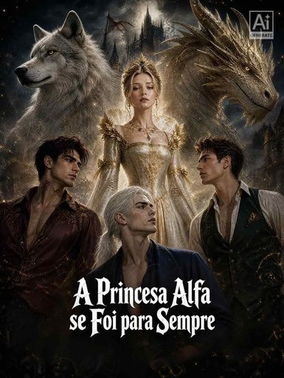 Capa da minissérie A Princesa Alfa Se Foi para Sempre -