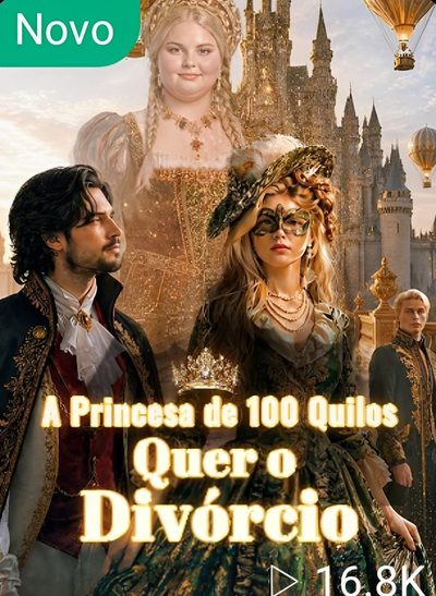 Capa da minissérie A Princesa de 100 Quilos Quer o Divórcio