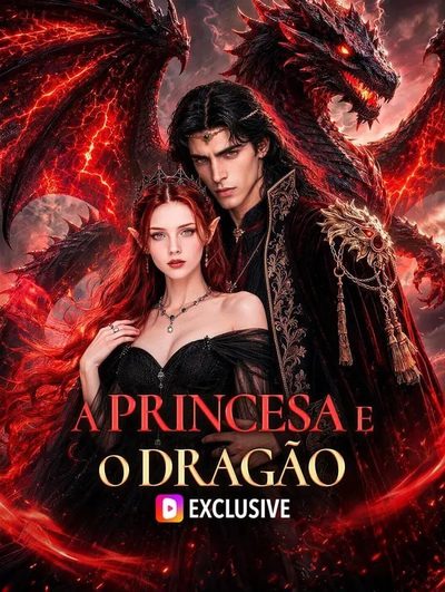 Capa da minissérie A Princesa e o Dragão