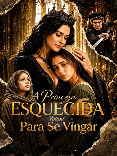 Capa da minissérie A Princesa Esquecida Voltou para Se Vingar