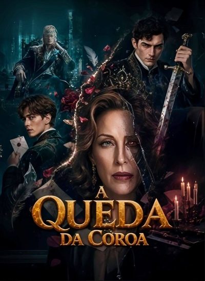 Capa da minissérie A Queda da Coroa -