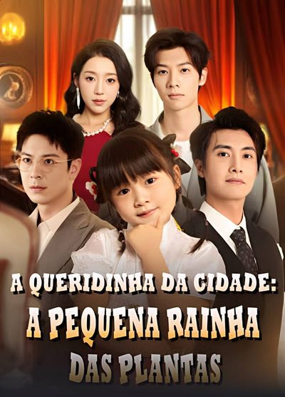 Capa da minissérie A Queridinha da Cidade a Pequena Rainha das Plantas