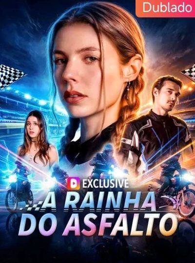 Capa da minissérie A Rainha do Asfalto